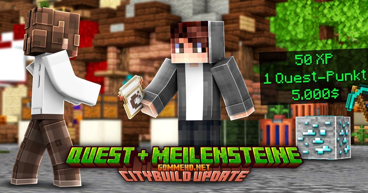 CityBuild | Quest + Meilensteine Update