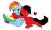 rainbow_and_derpy_by_ambris-d4nwe8f.png