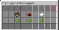 Partyeinstellungen