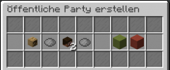 Öffentliche Party erstellen